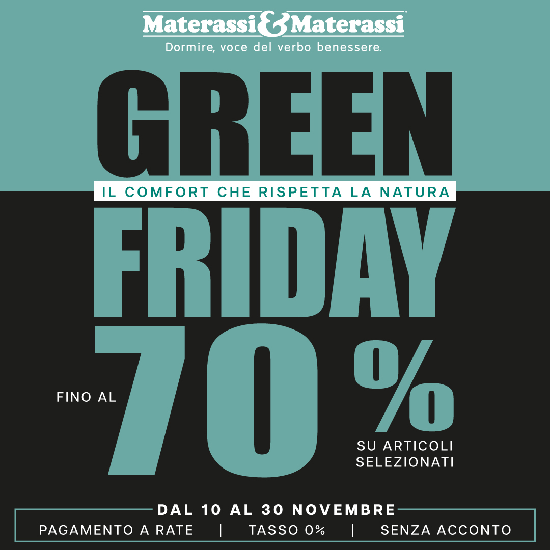 Promo green friday 2025 - Sconti fino al 70%