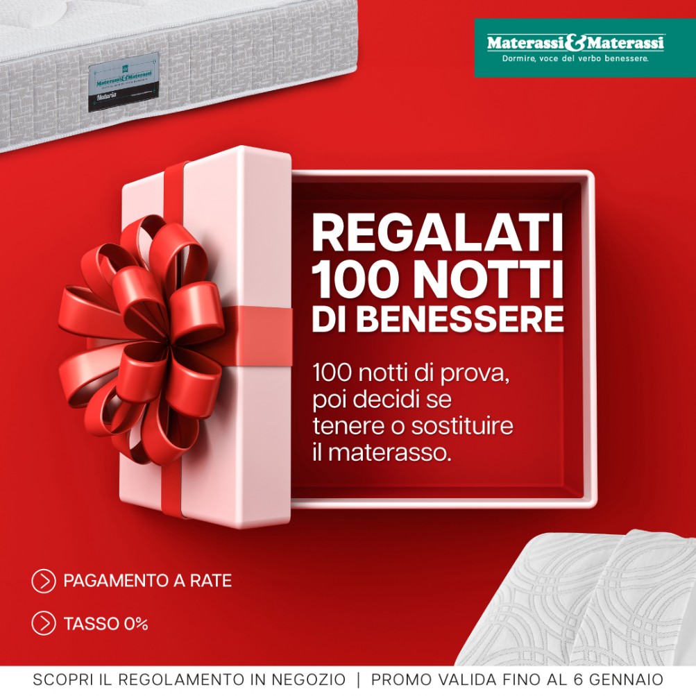 Promo natale 2025 - 100 notti di prova