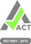 qualità certificata 9001 : 2015 ACT